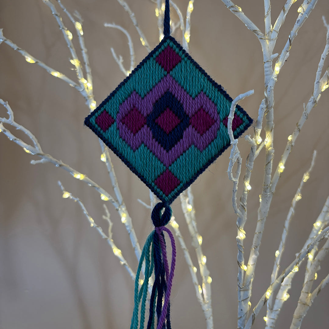 Needlepoint Bargello Festive Christmas Decoration Kit