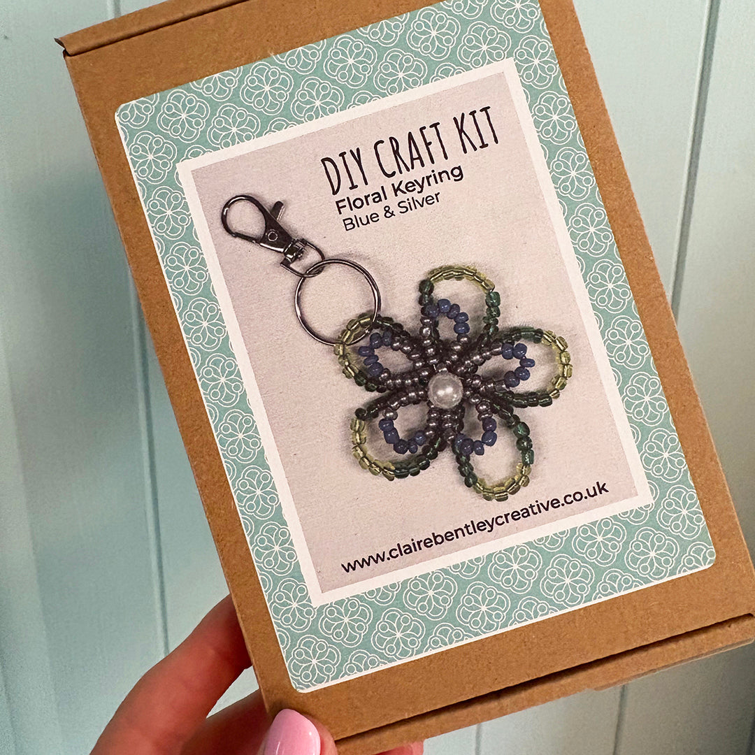 DIY Floral Keyring kit