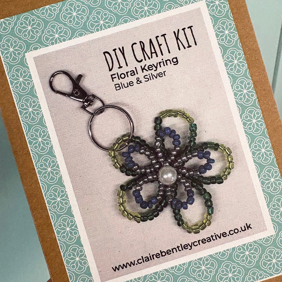 DIY Floral Keyring kit