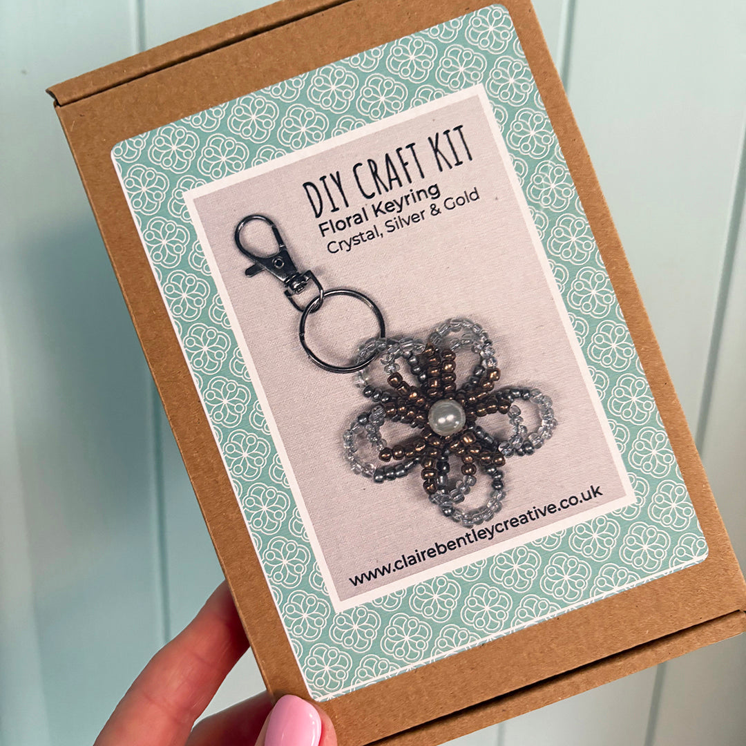DIY Floral Keyring kit