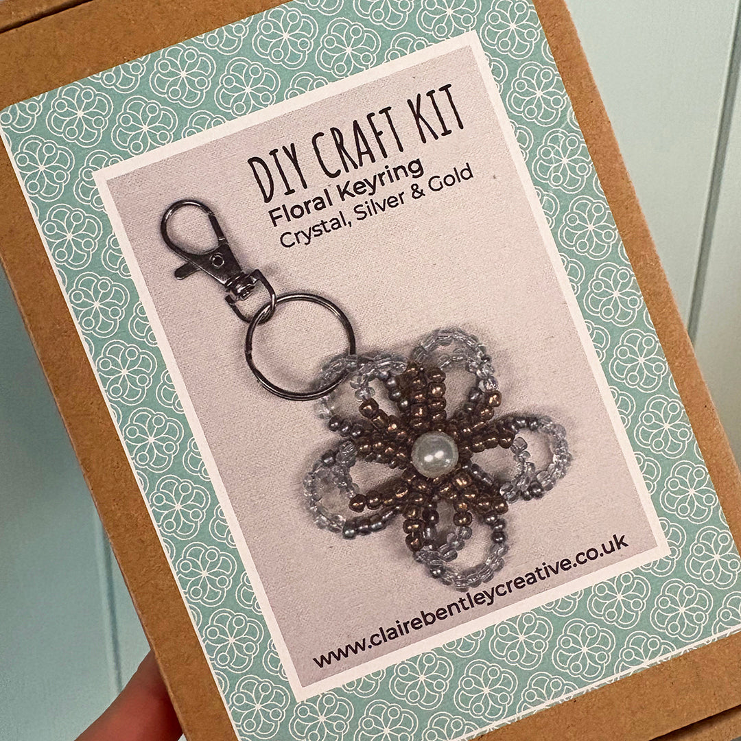 DIY Floral Keyring kit