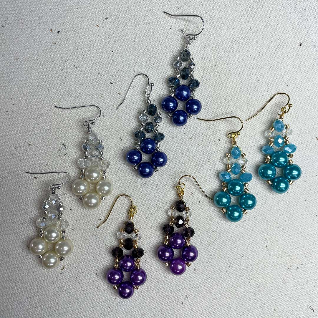 Make a pair of Earrings in 75 minutes workshop - Little Clacton - 7th July 2025