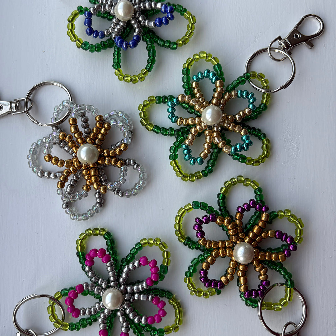 DIY Floral Keyring kit