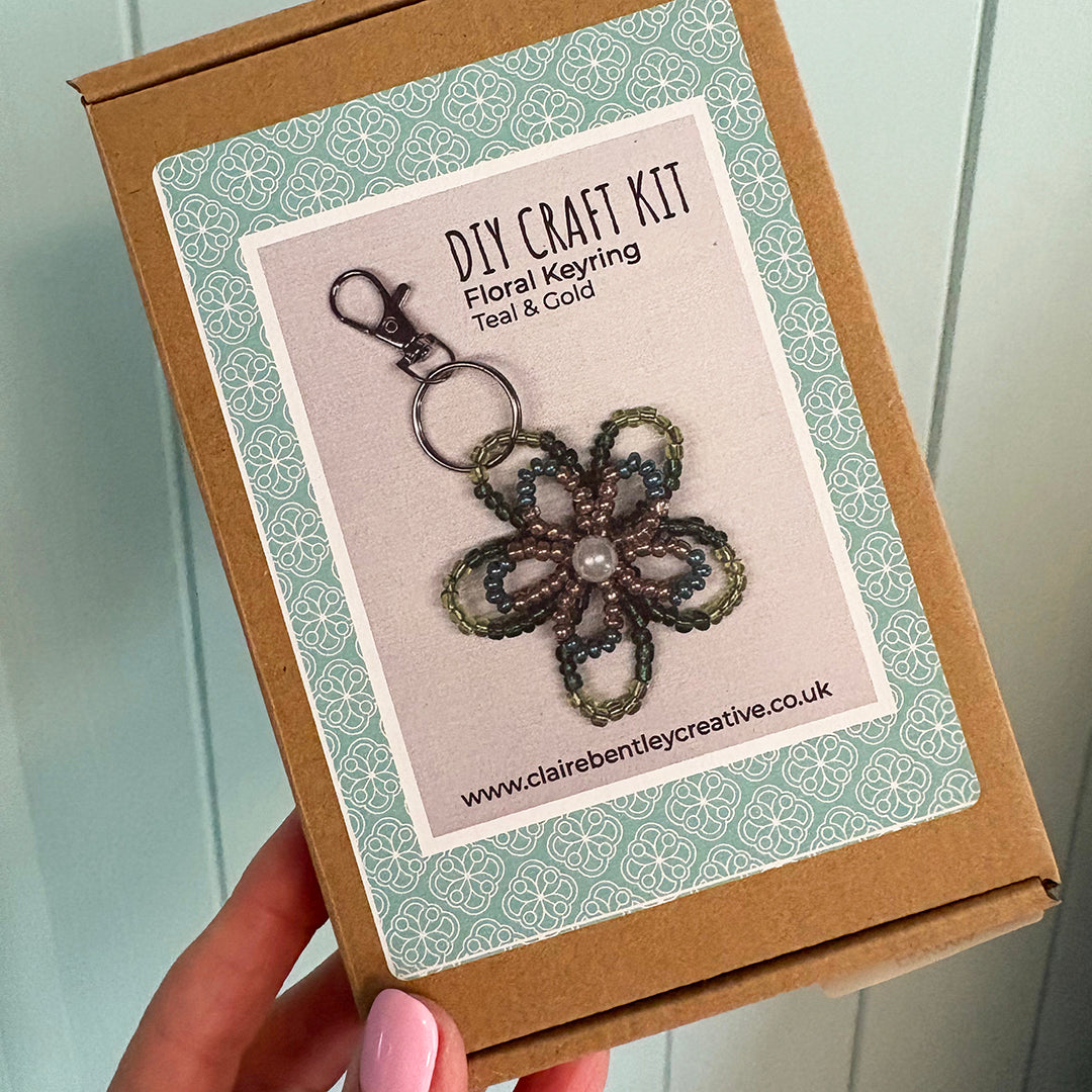 DIY Floral Keyring kit
