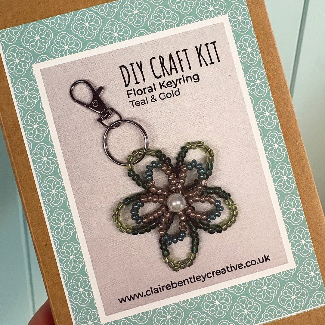 DIY Floral Keyring kit