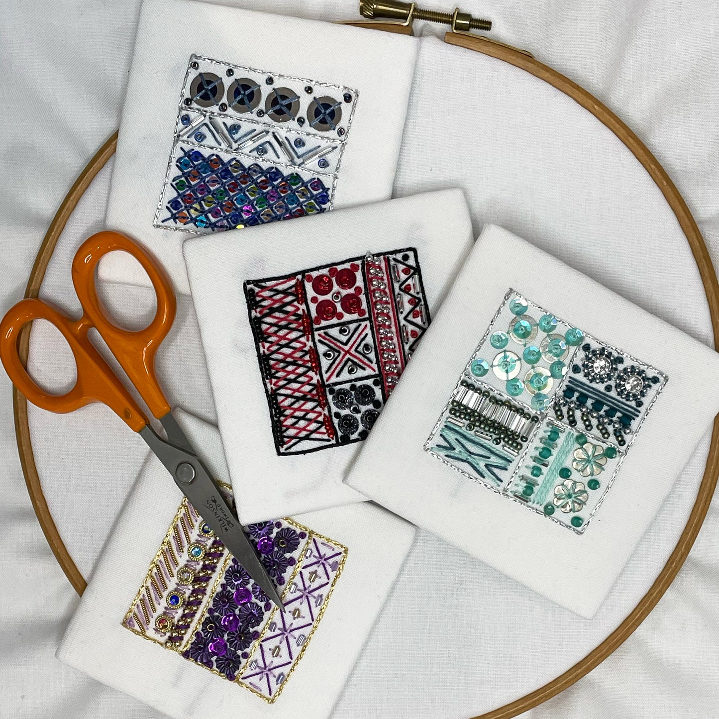Beaded Embroidery Starter Kit – Learn Seed Bead Embroidery for Beginners