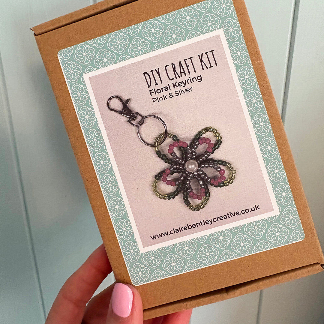 DIY Floral Keyring kit