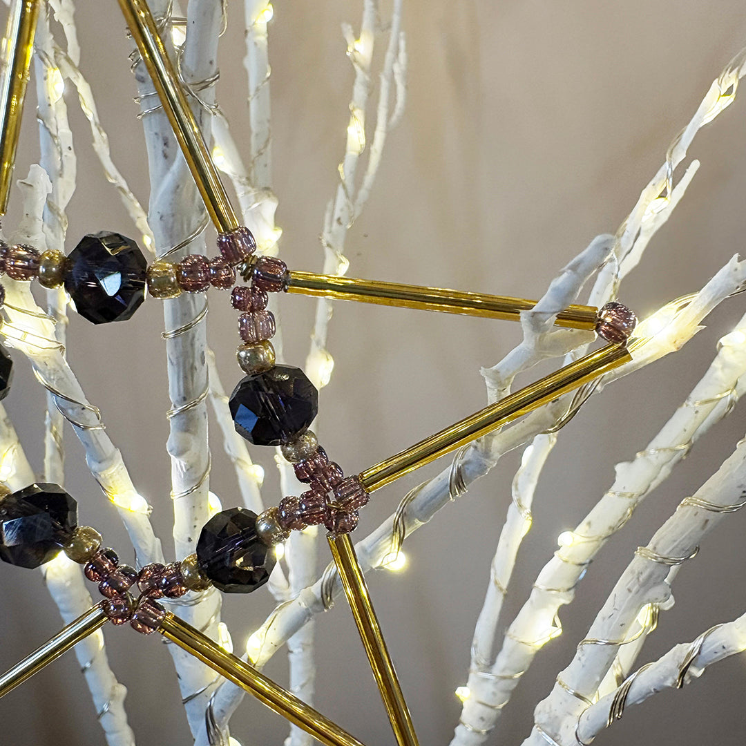 Beaded Festive Star Decoration Kits
