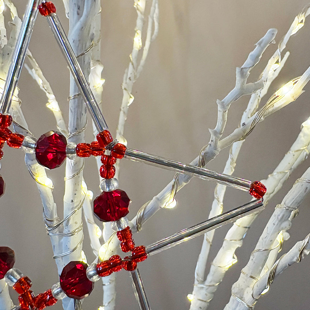 Beaded Festive Star Decoration Kits