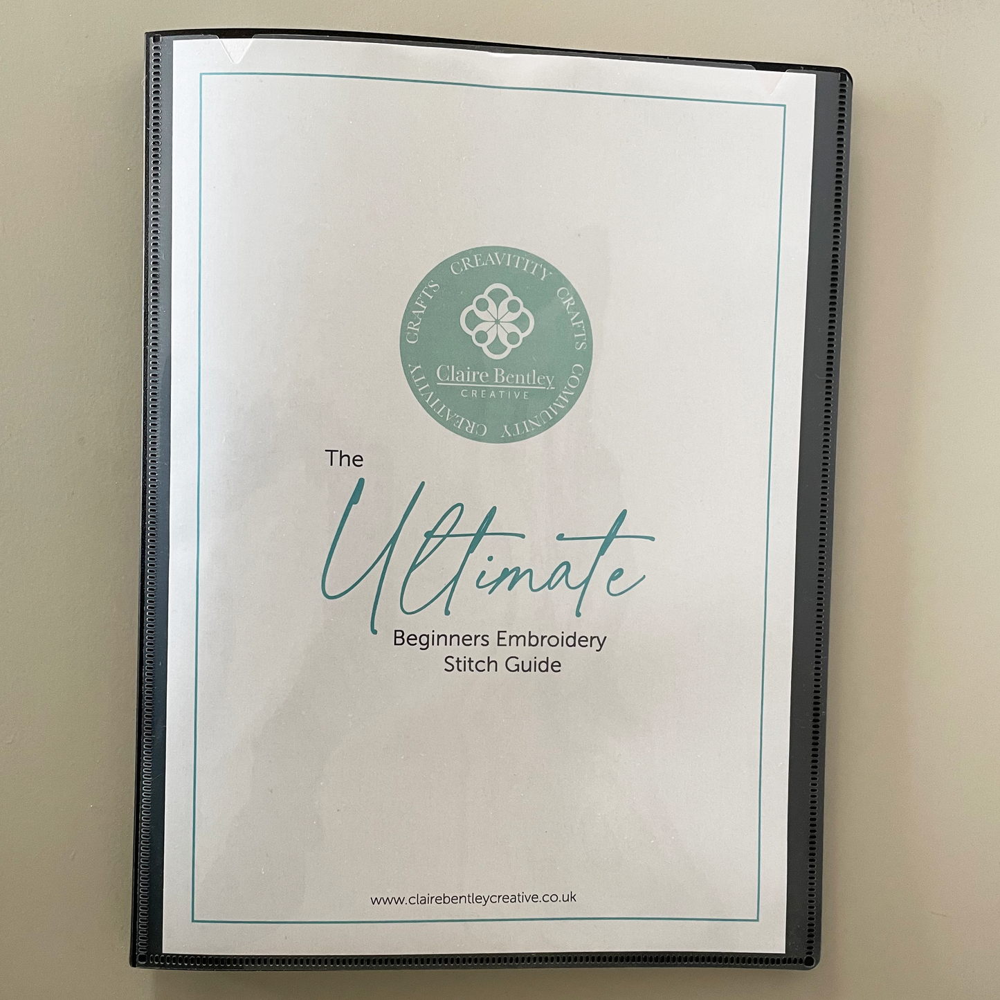 Ultimate Printed Beginners Embroidery Stitching Guide - Comprehensive Step-by-Step Embroidery Reference