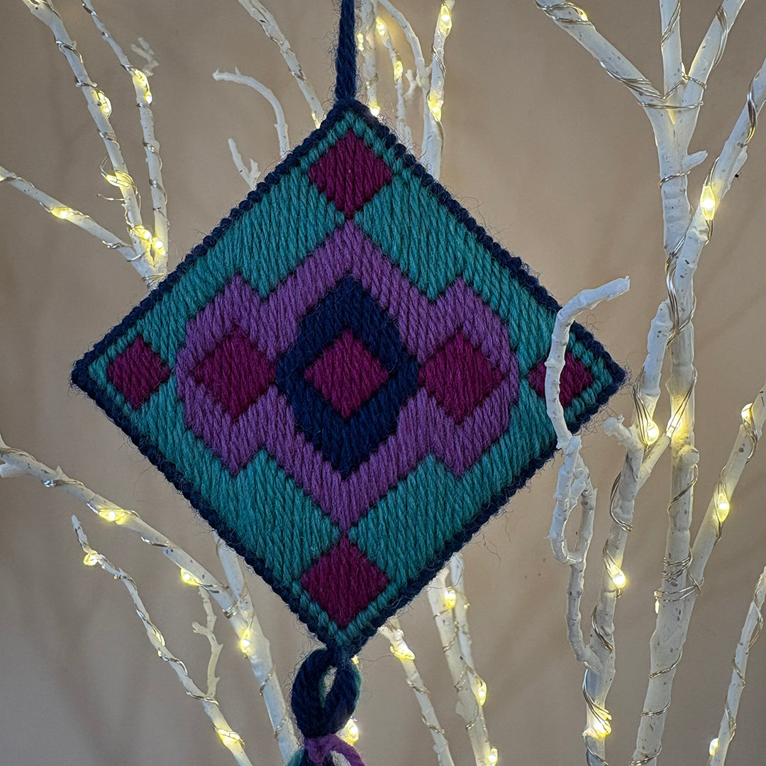 Needlepoint Bargello Festive Christmas Decoration Kit