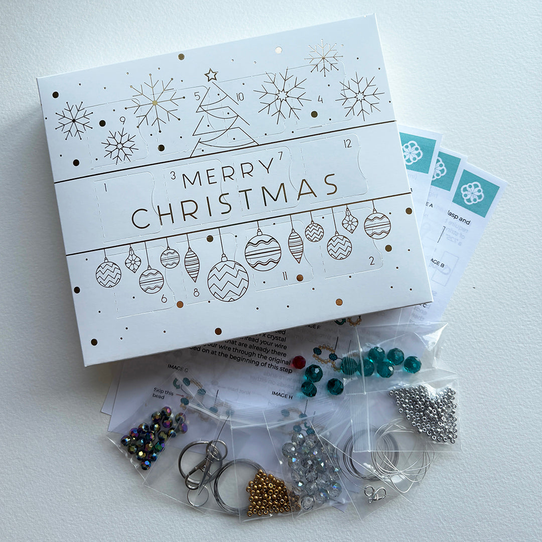 12-Day Beaded Craft Advent Calendar for Adults