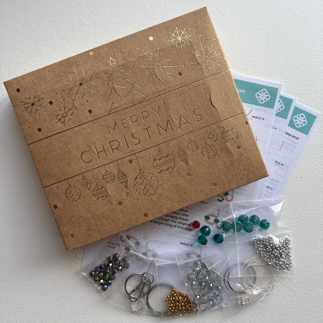 12-Day Beaded Craft Advent Calendar for Adults