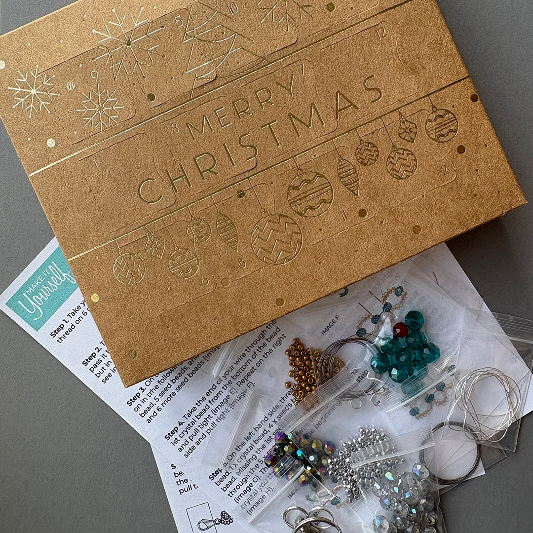 12-Day Beaded Craft Advent Calendar for Adults