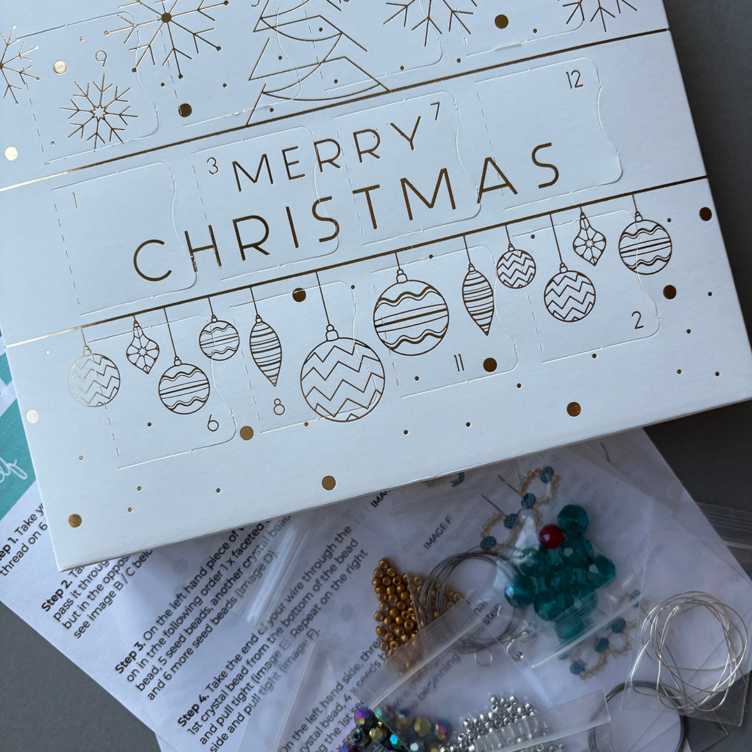 12-Day Beaded Craft Advent Calendar for Adults