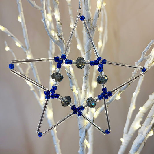 Beaded Festive Star Decoration Kits