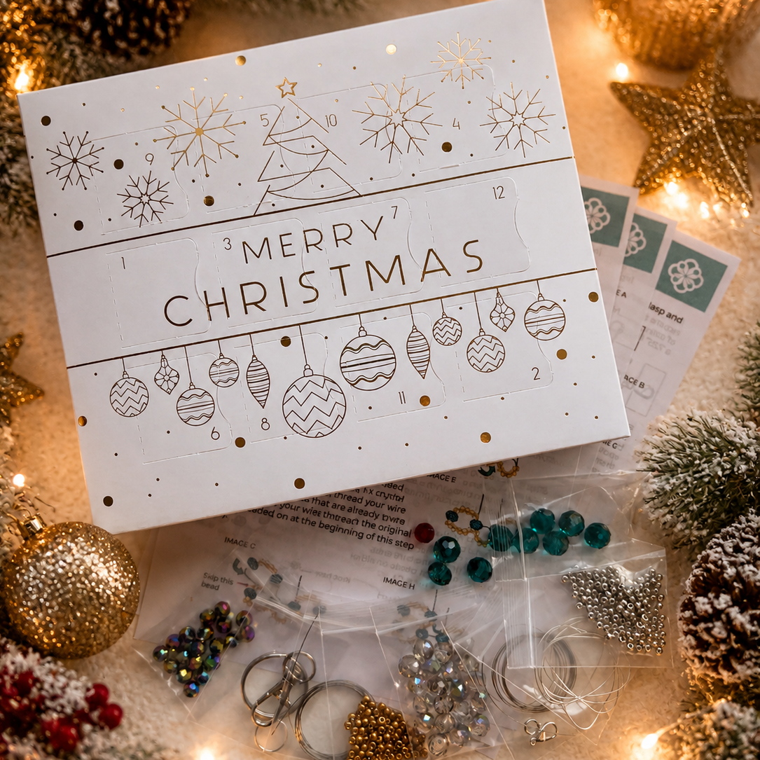12-Day Beaded Craft Advent Calendar for Adults