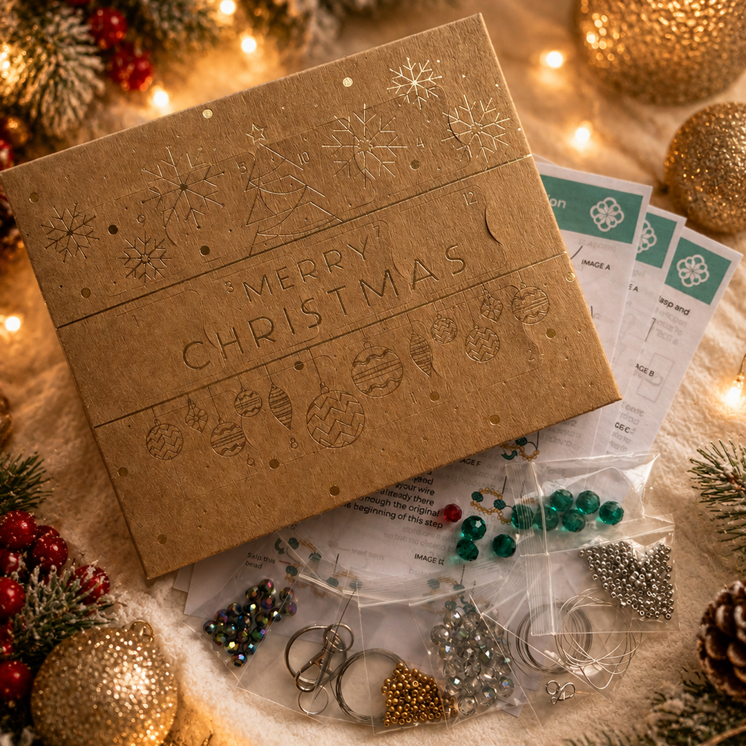 12-Day Beaded Craft Advent Calendar for Adults