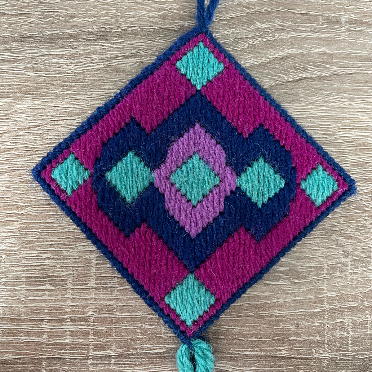 Bargello Stitched Decoration Craft Kit