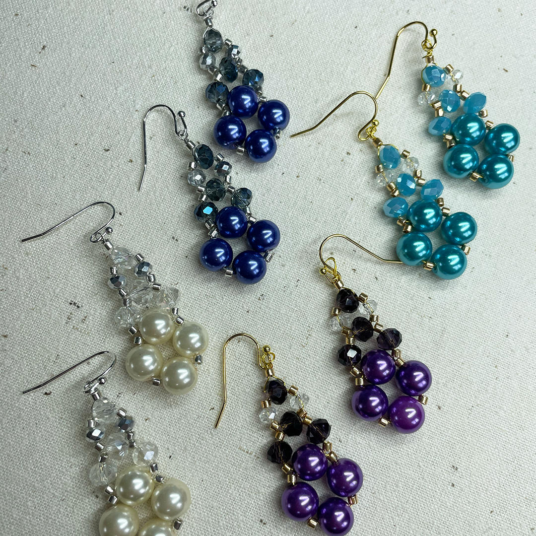 Make a pair of Earrings in 75 minutes workshop - Little Clacton - 7th July 2025
