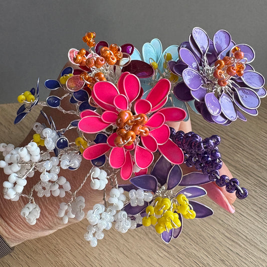 Painted Wire & Beaded Flower Workshop