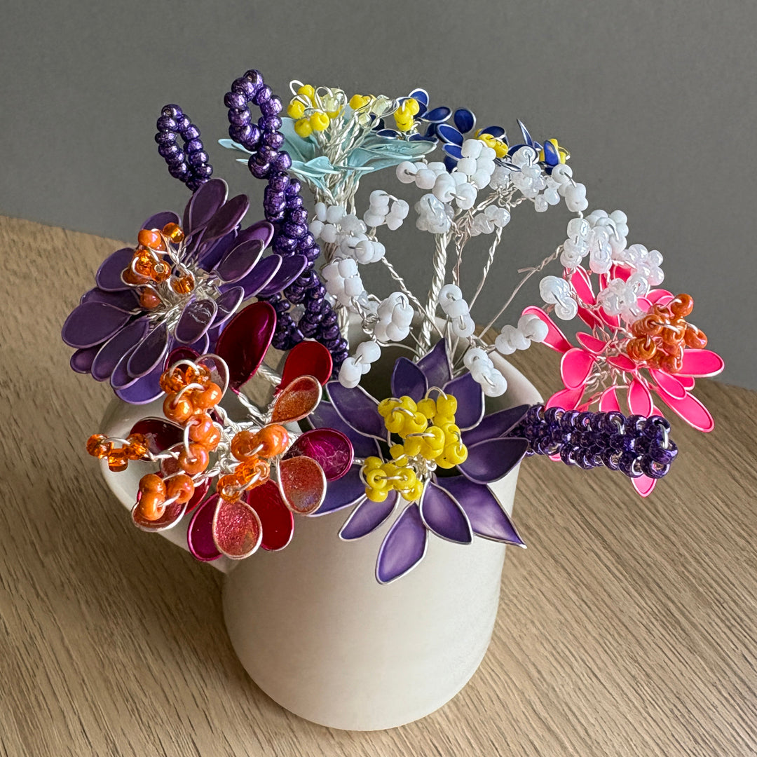 Painted Wire & Beaded Flower Workshop