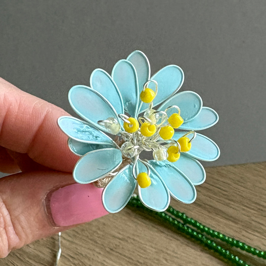 Painted Wire & Beaded Flower Workshop