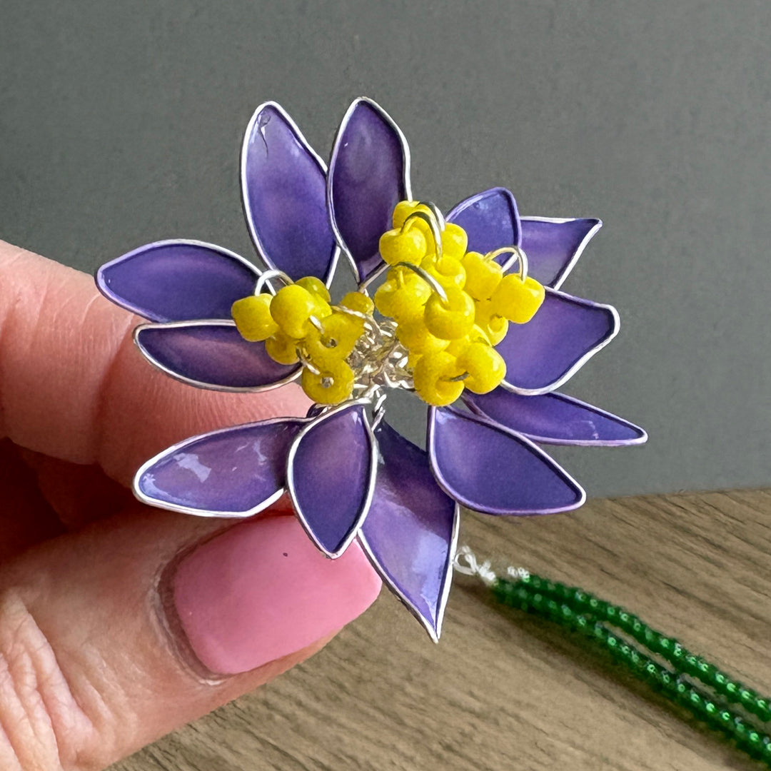 Painted Wire & Beaded Flower Workshop