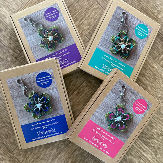 DIY Floral Keyring kit