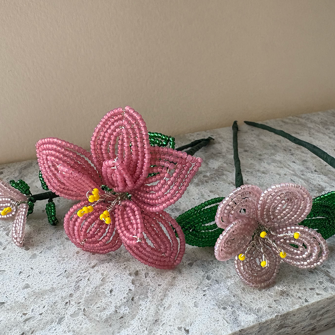 French Beaded Flower Workshop