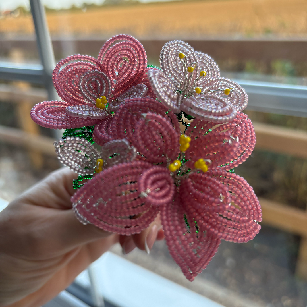 French Beaded Flower Workshop