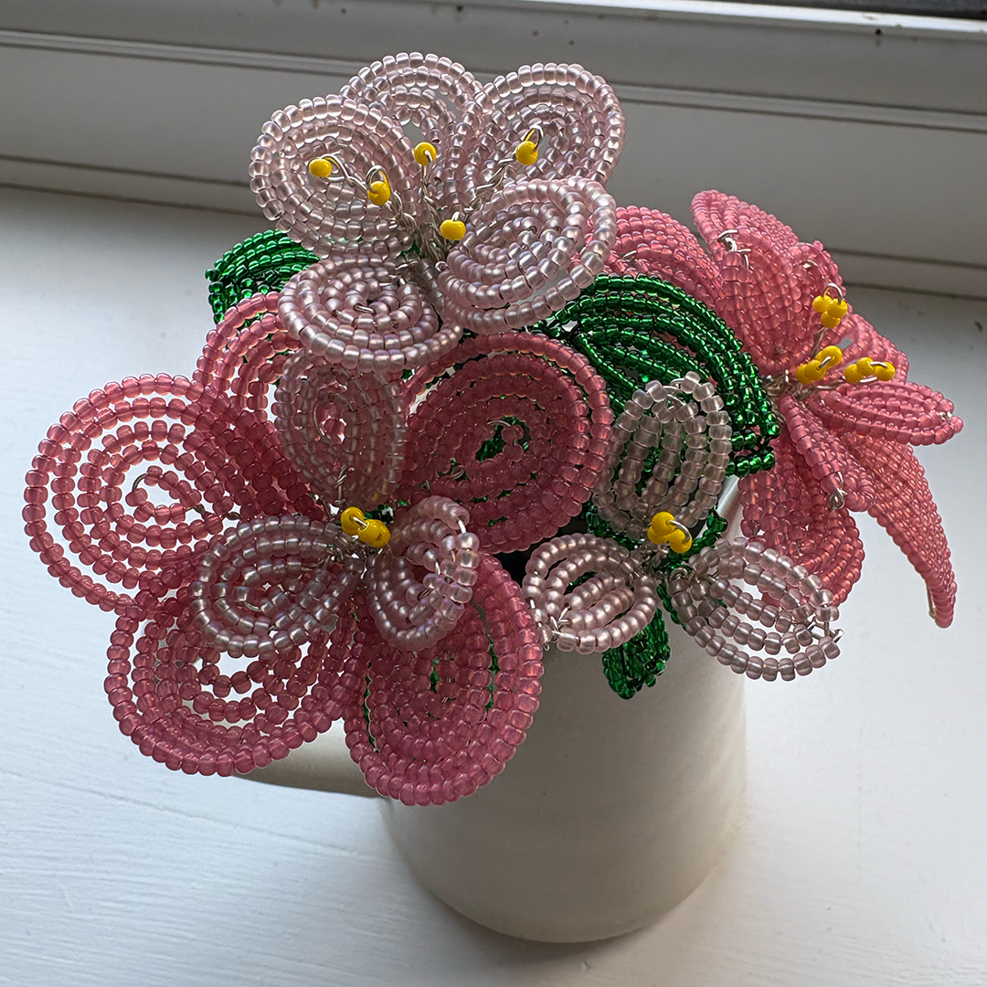 French Beaded Flower Workshop