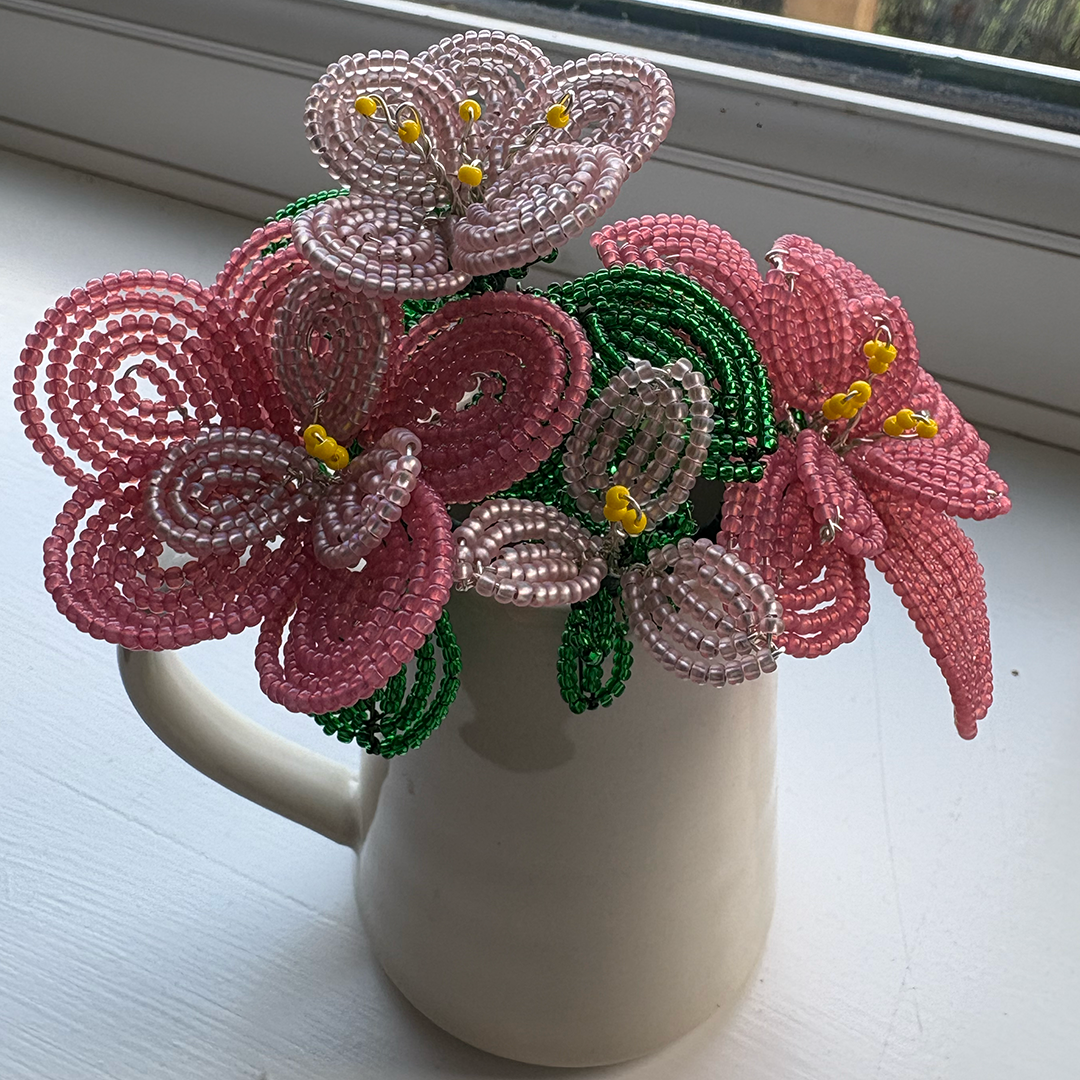 French Beaded Flower Workshop
