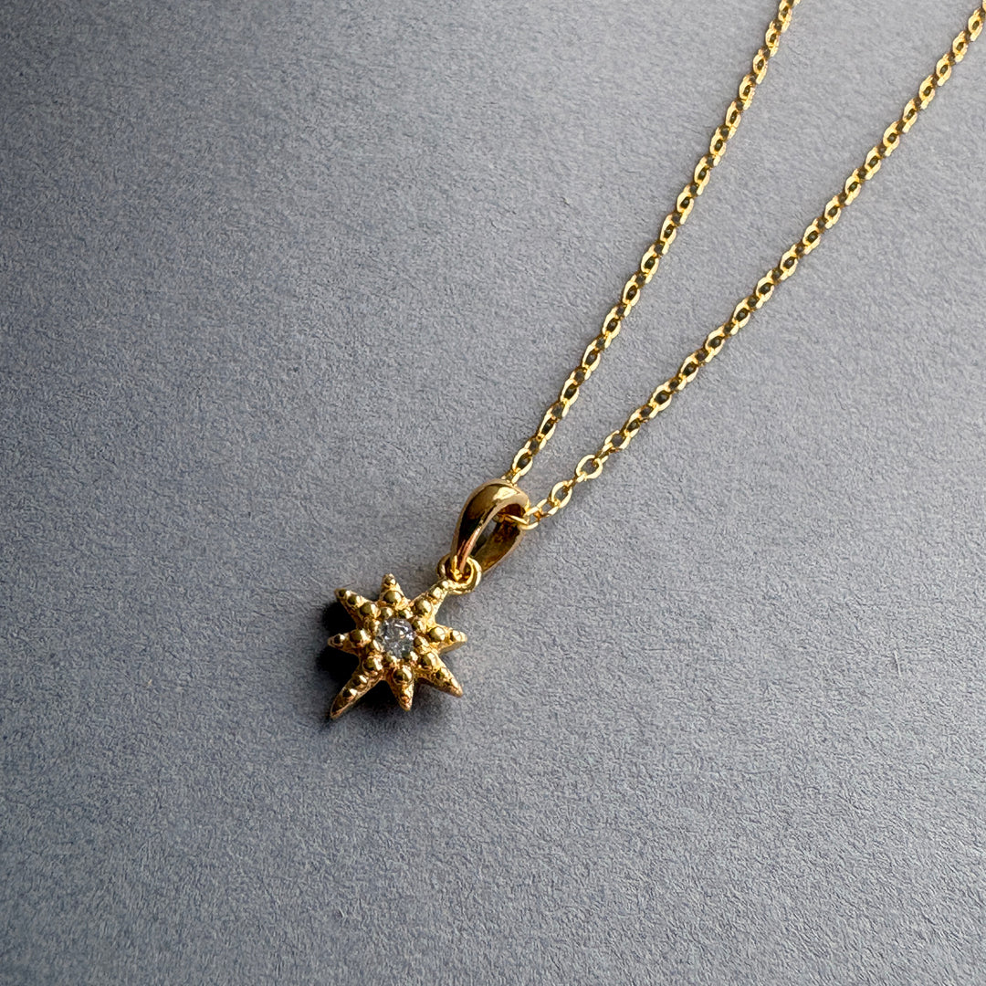 Celestial Star Pendant  - Gold