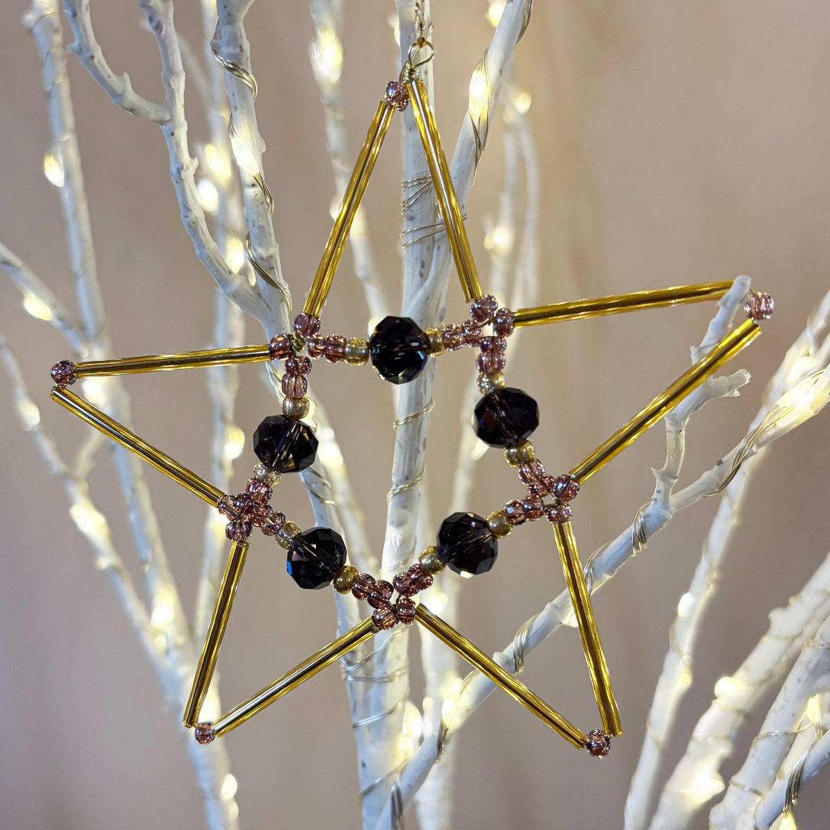 Beaded Star Decoration Craft Kit