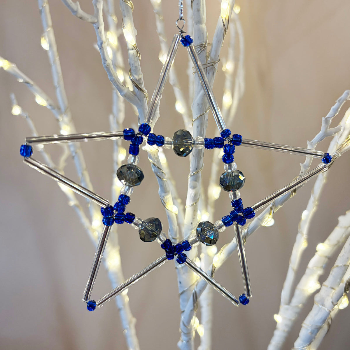 Beaded Star Decoration Craft Kit