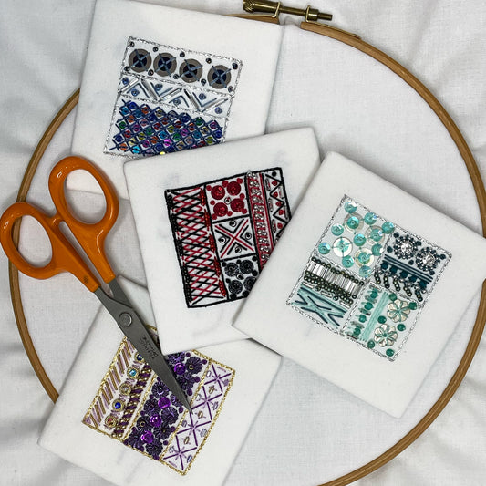 Beaded Embroidery Starter Kit – Learn Seed Bead Embroidery for Beginners