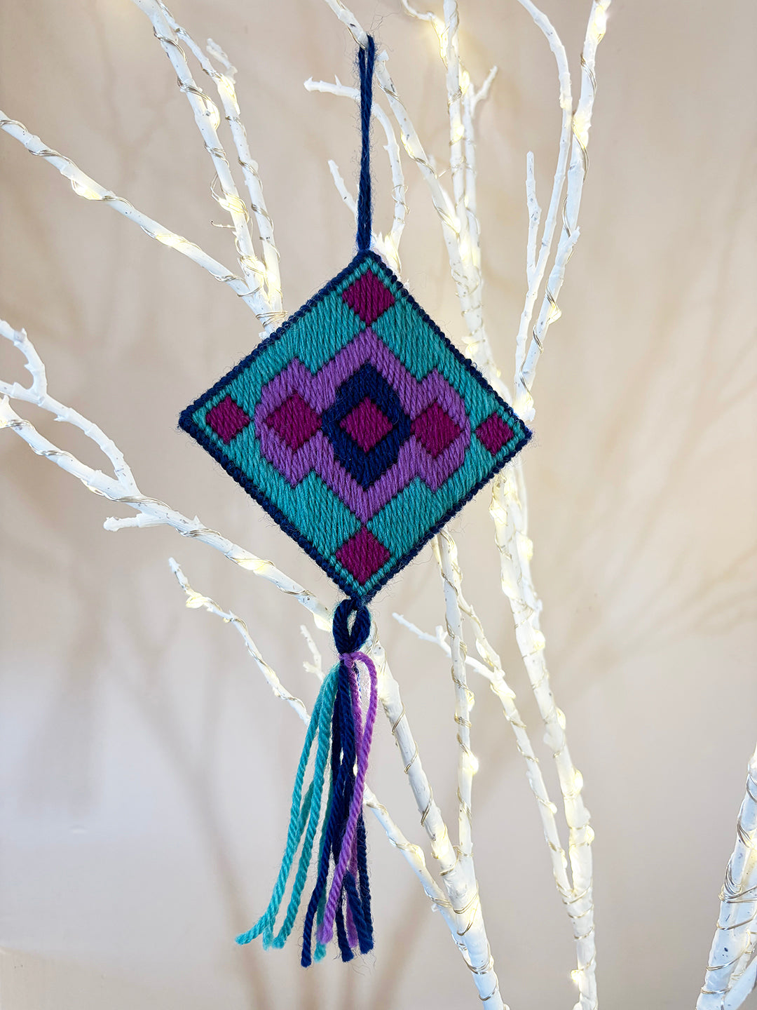 Bargello Stitched Decoration Craft Kit