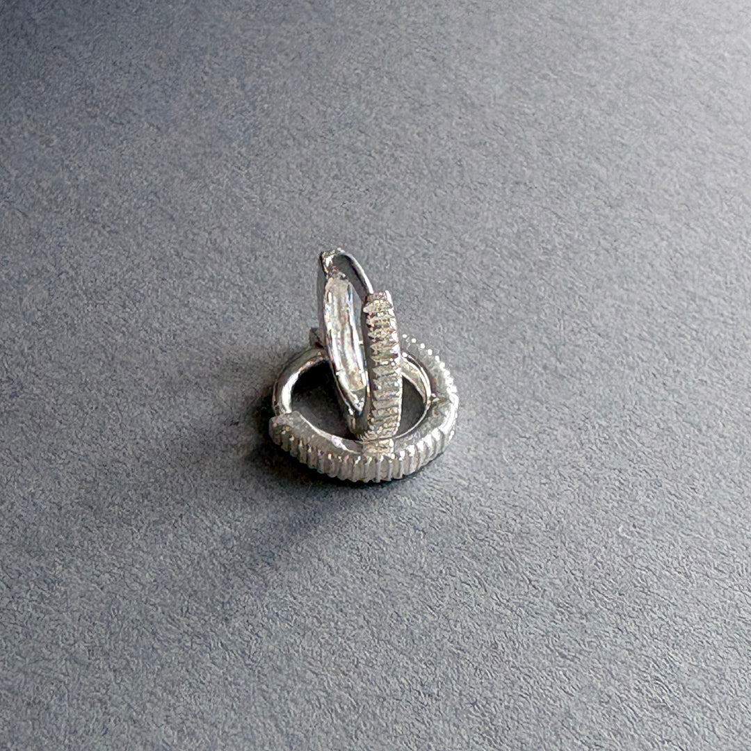 Mini Ridged Hoops