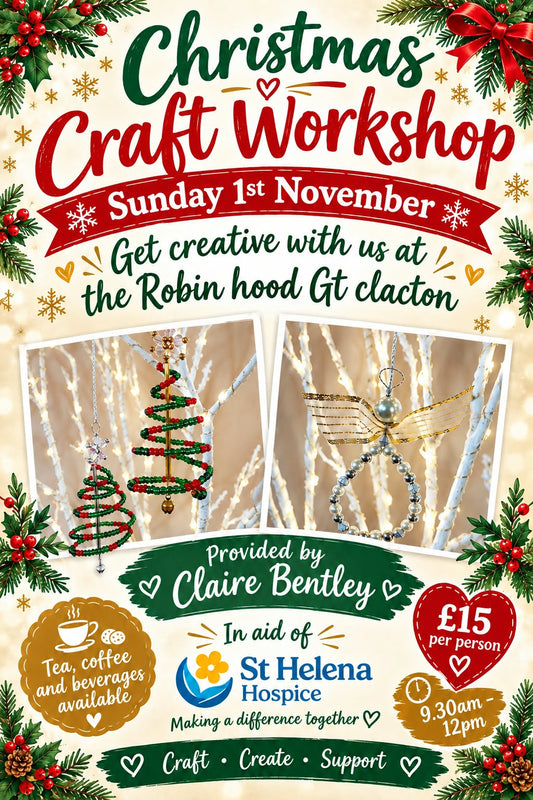 Charity Event - Beaded Christmas Decoration Workshop